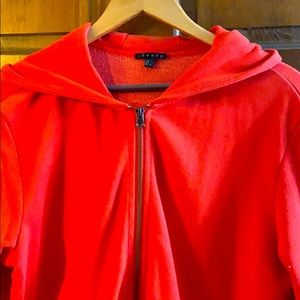 Zip up hoodie by luxury brand Theory